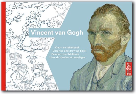 Vincent van Gogh Kleur- en Tekenboek voor Volwassenen
