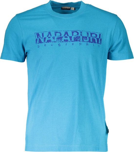 Napapijri T-shirt Lichtblauw 2XL Heren | bol.com