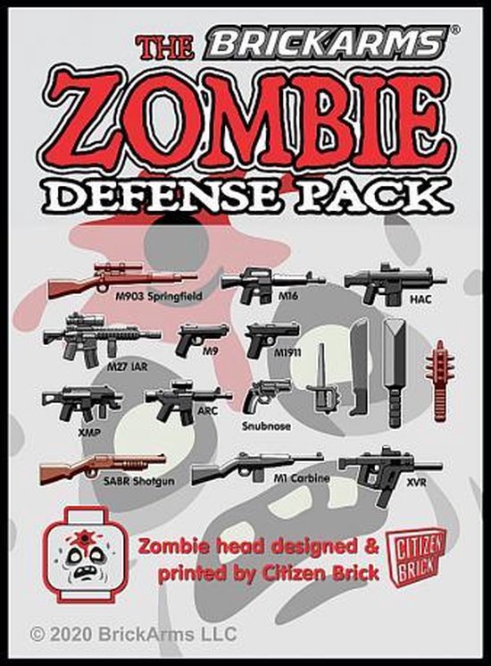 lego zombie defense pack