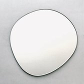 Spiegel (im)perfect rond organisch - Ø60 cm - glas - incl. ophanging