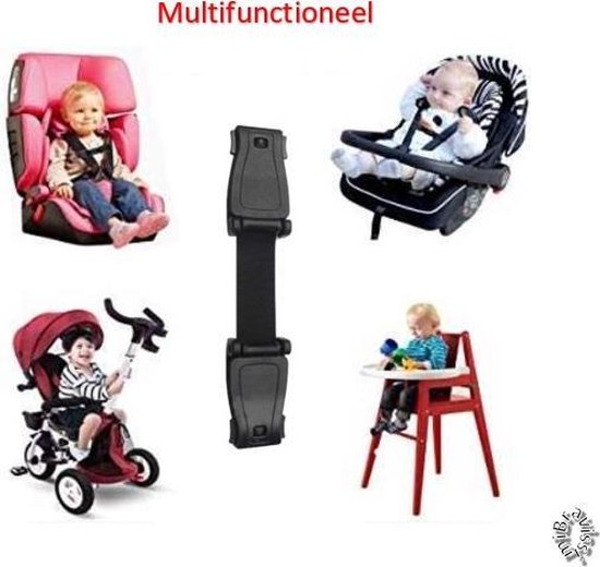 Bravissimi Gordelclip voor de autostoel inclusief een hoesje - Baby & Kinderen Gordelclip – veiligheidsgordel - Gordelversmaller - Gordel verkleiner auto - Autogordel clip – veiligheidsgordel riem - Gordelklem (zwart). - Merkloos