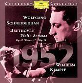 Beethoven: Violin Sonatas / Schneiderhan, Kempff
