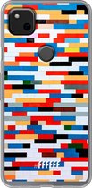 Google Pixel 4a Hoesje Transparant TPU Case - Mesmerising Mosaic #ffffff