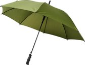 Automatische storm paraplu 105 cm doorsnede in het groen - Grote windproof/stormproof paraplu