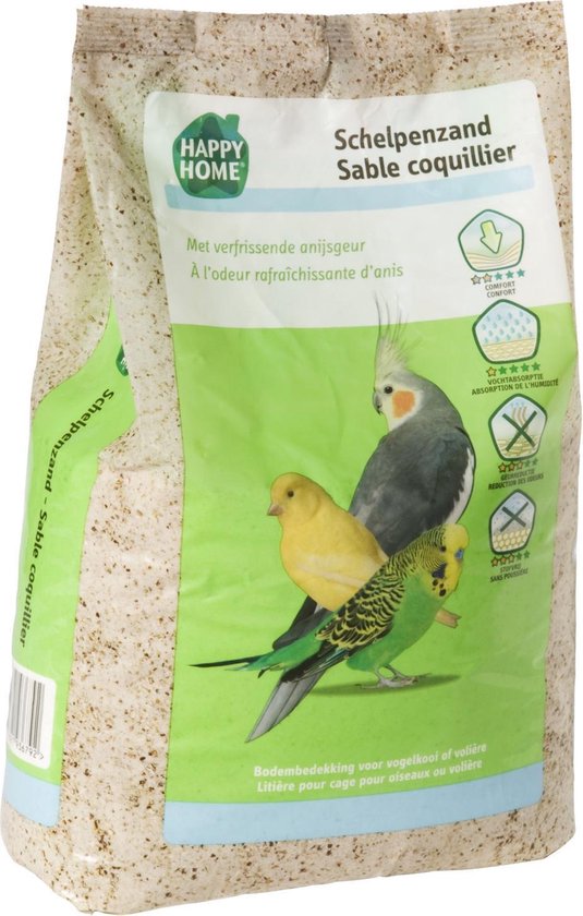 Happy Home Schelpenzand - Bodembedekking - 5 kg