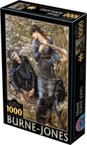 Edward Burne-Jones - De verleiding van Merlijn (1000 stukjes, kunst puzzel)
