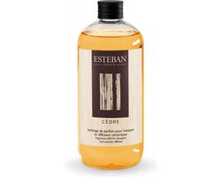 Esteban Classic Cèdre Navulling geurstokjes 500ml