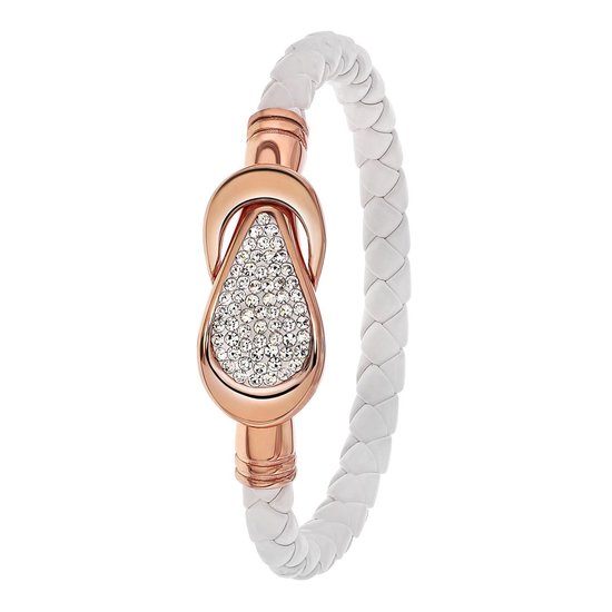 9 karaat armband hart opengewerkt Love | -NL