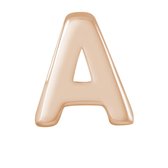 More Initials Hanger - Letter A - Ros�kleurig