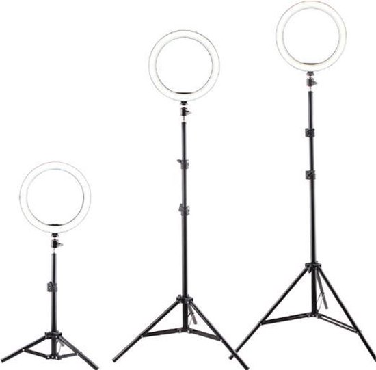 Anneau Lumineux LED 4.7 Pouces Avec Clip – 3 Modes D'Éclairage & 10 Niveaux De Luminosité, Parfait Pour Maquillage, Selfies, YouTube, TikTok & Vidéos Live