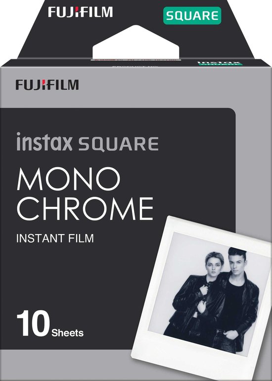 Fujifilm Instax Square Film - Monochrome - 10 foto's