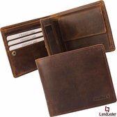 Leren Portemonnee met nieuwe Tech-RFID-folie | Leder Wallet | Echt rundleer| Leer | Kaartenhouder | Creditcardhouder | Card holder | Nieuw grasland