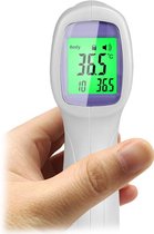 Thermometer Model AD801 - Infrarood LCD Kleuren Display Gecertificeerd - Gecertificeerde Voorhoofd Contactloze - Contactloos - Lichaam - Koorts - Medisch - Baby