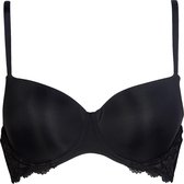 T-shirt soutien-gorge en tissu recyclé - Noir - Taille 75C