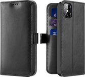 Hoesje geschikt voor iPhone 12 Pro Max - Dux Ducis Kado Wallet Case - Zwart