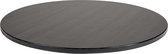 MaximaVida rond tafelblad Chicago Ø 60 cm zwart - A-grade pinewood