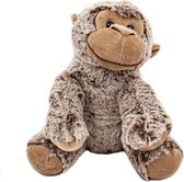 Knuffel Aap - zachte apen kinder knuffel 22 cm, slaapkamer - pluche aapje speelgoed