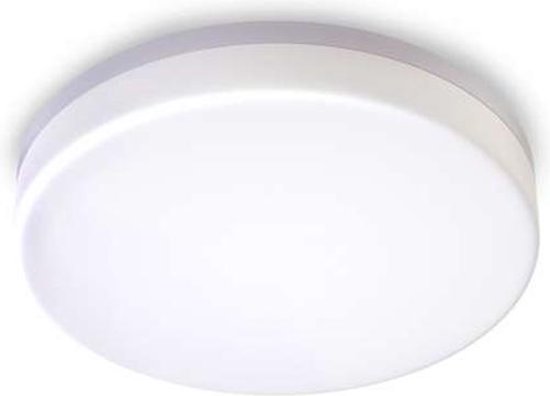 B.K.Licht - LED Badkamerverlichting - witte plafondlamp - badkamerlamp met 1 lichtpunt - IP54 - Ø22cm - 4.000K - 1.600Lm - 15W