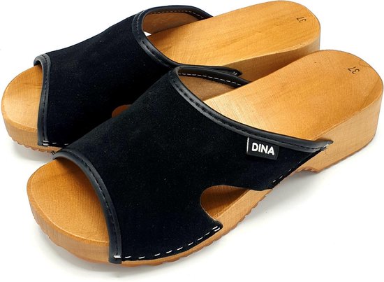 Sandales en bois noires -Très confortables- taille 41 | bol