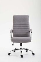 Ergonomische bureaustoel - Modern - Gewatteerd - Stof - Grijs - 60x68x118 cm