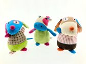 Leuke Deurstopper dieren set van 3 stuks