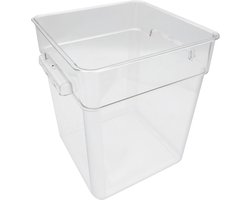 Ziva 18 liter sous-vide waterbak (polycarbonaat) zonder deksel | polycarbonaat | onbreekbaar | transparant