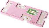 NBB-Bridge-kaartspel-Bridgeboards-roze-set van 12 boards-met stickervel