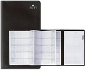 Castelli agenda D55 Planmaster 2021 - 1 week per 2 pagina's - zwart