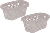 Wasmand - Keeper - Grijs - 2 stuks