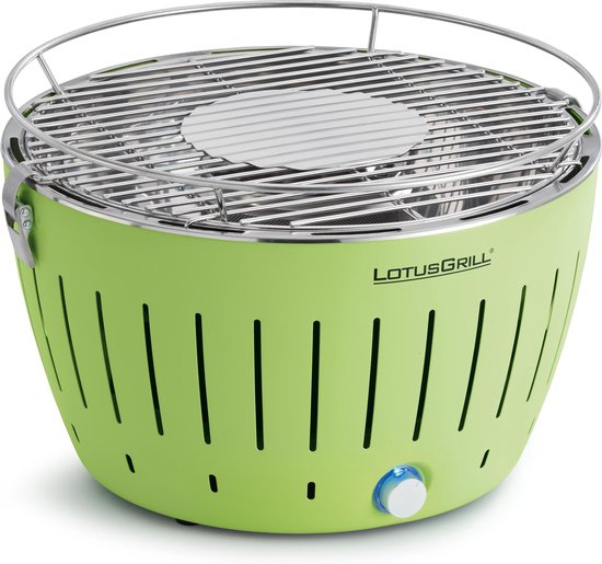 LotusGrill Classic Tafelbarbecue - Ø350 mm - Groen - LotusGrill