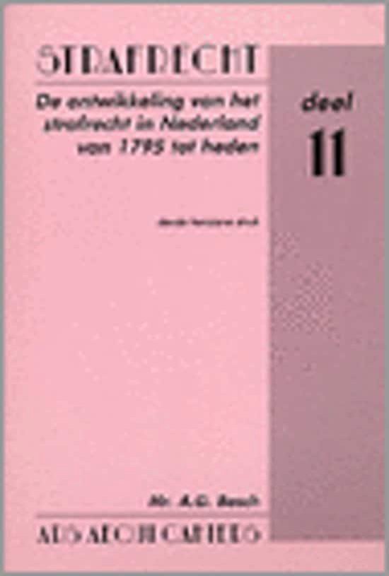 Ontwikkelingen Van Het Strafrecht In Ned - cover