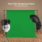 DONZA - Green achtergrond - Greenscreen - 160 * 200cm - Uittrekbare groene screen - fotostudio met Chromakey effect - film shooting background - backdrops fotografie -  fotografie,
