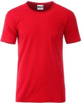 Fusible Systems - Heren James and Nicholson Standaard T-Shirt (Rood)