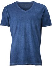 Fusible Systems - T-shirt James and Nicholson Gipsy pour homme (bleu foncé)