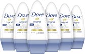 Dove Original Deodorant Roller - 6 x 50 ml - Voordeelverpakking