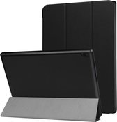Lenovo Tab 4 10 Tri-Fold Book Case Hoes Zwart