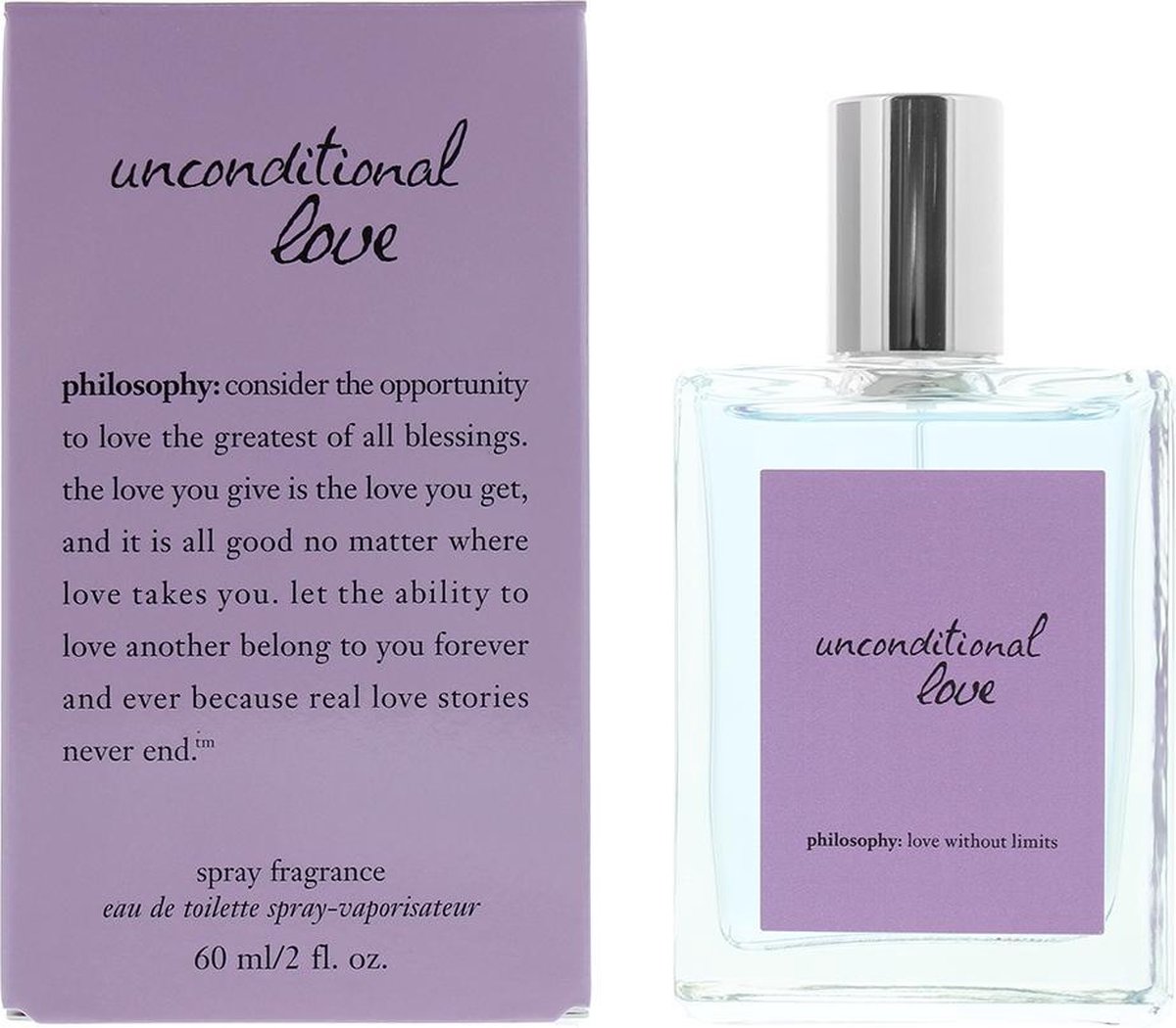 Unconditional Love by Philosophy 60 ml - Eau De Toilette Spray