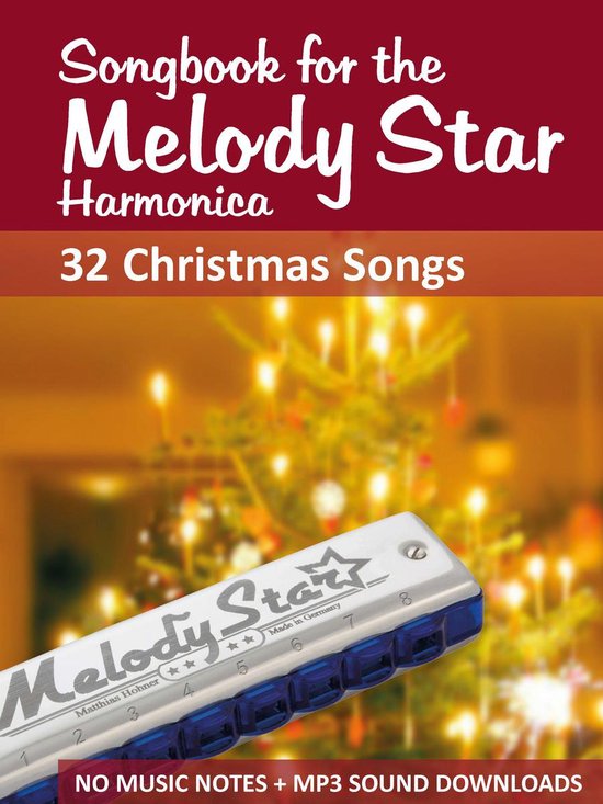 Foto: Melody star songbooks 3 songbook for the melody star harmonica 32 christmas songs