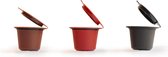 Hervulbare Nespresso Cups - Herbruikbare Koffiecups  Nespresso - 3 stuks