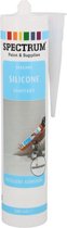 Spectrum Siliconenkit Sanitair | 280 ml | transparant | Kit | afdichten