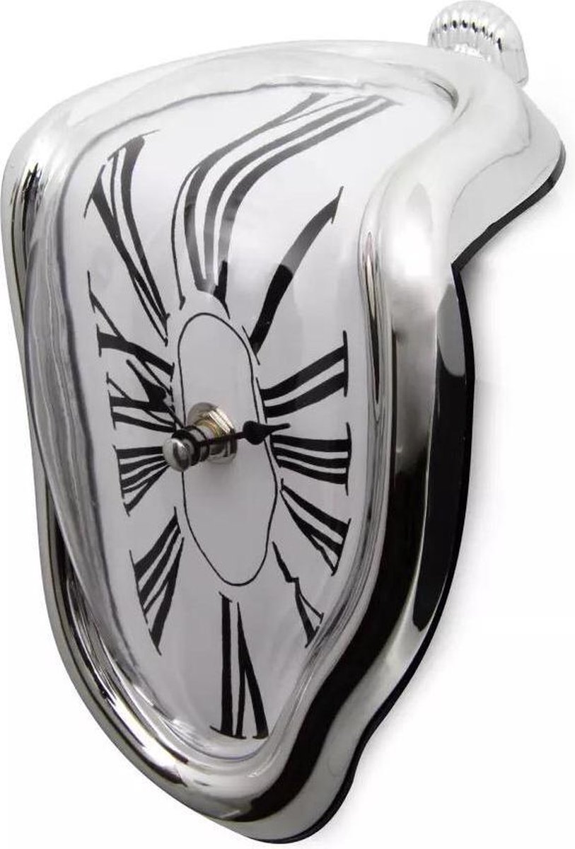 Klok de fusion Dali - Chiffres romains - Horloge de fusion - 1x pile AA  (non incluse) | bol