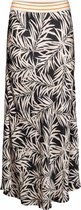 BODIL SKIRT PALM (M.OFF BLACK)