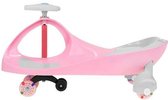 Kinderauto - speelauto - wiggle auto - leer evenwicht houden - roze - Loopwagen