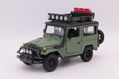 Toyota FJ40 1974 Green with Roof Rack