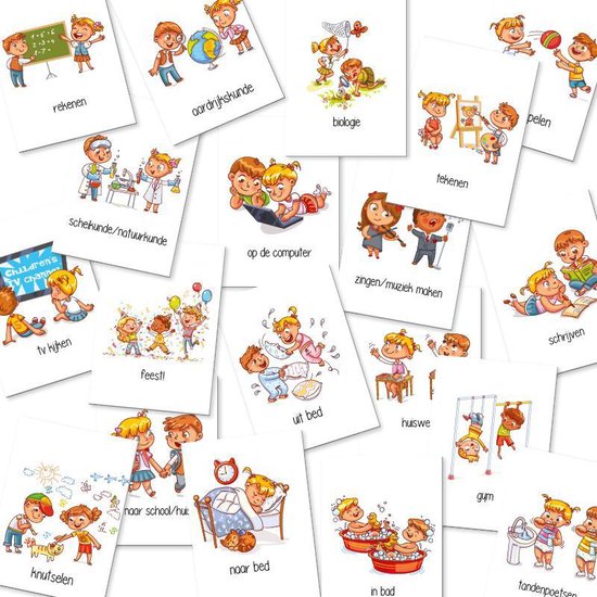Weekplanner kind - dagplanning kinderen - planbord kinderen - inclusief  bijhorende... | bol.com