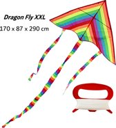 Dragon Fly Staartvlieger Regenboog 170 x 87 x 290 cm