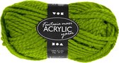 Fantasia acrylgaren, L: 35 m, Maxi, groen, 50 gr/ 1 bol