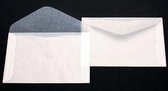 Pergamijn Envelopjes 13x8cm (100 stuks) | pergamijn zakjes | glassine zakjes