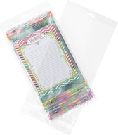 Headerbags 16,4x31,1cm Hersluitbaar en Kristalhelder (100 stuks)