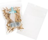 Gripzakken 7,5x10cm Kristalhelder PP 75 Micron (100 stuks) | ziplock | gripzak